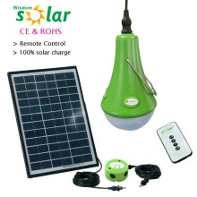 Kit d’éclairage solaire de qualité, ventilateur solaire & système d’éclairage solaire lumière led